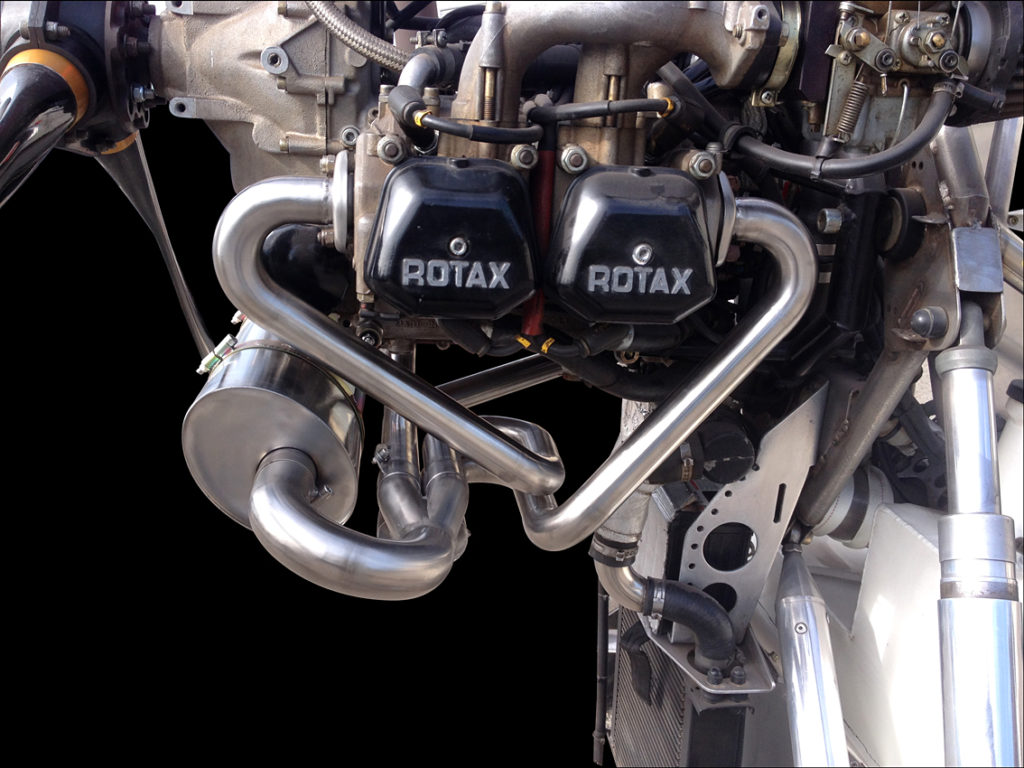 Moteur Rotax : caché, silencieux et efficace - Manitou